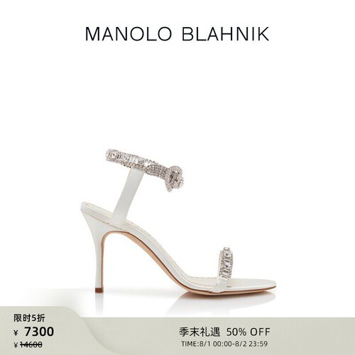 【限时折扣】MANOLO BLAHNIK玛诺洛/MB女鞋ASASAN高跟凉鞋