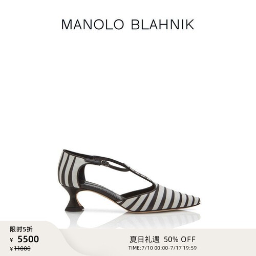 【限时折扣】MANOLO BLAHNIK玛诺洛/MB女鞋ALARIA高跟凉鞋