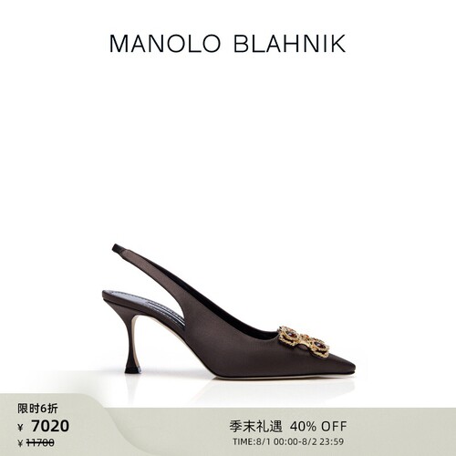【季末礼遇】MANOLO BLAHNIK玛诺洛/MB女鞋CUPIDA高跟凉鞋