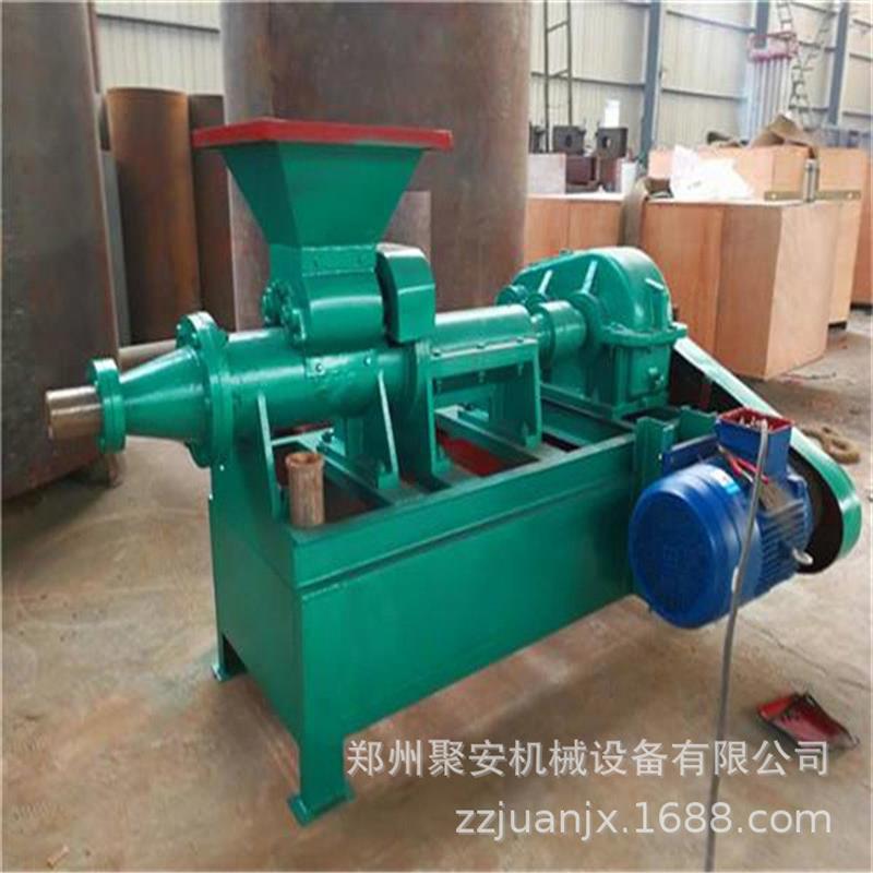 聚安农业家用创业煤棒机设备 螺旋挤压兰炭粉成型机 空心煤棒机