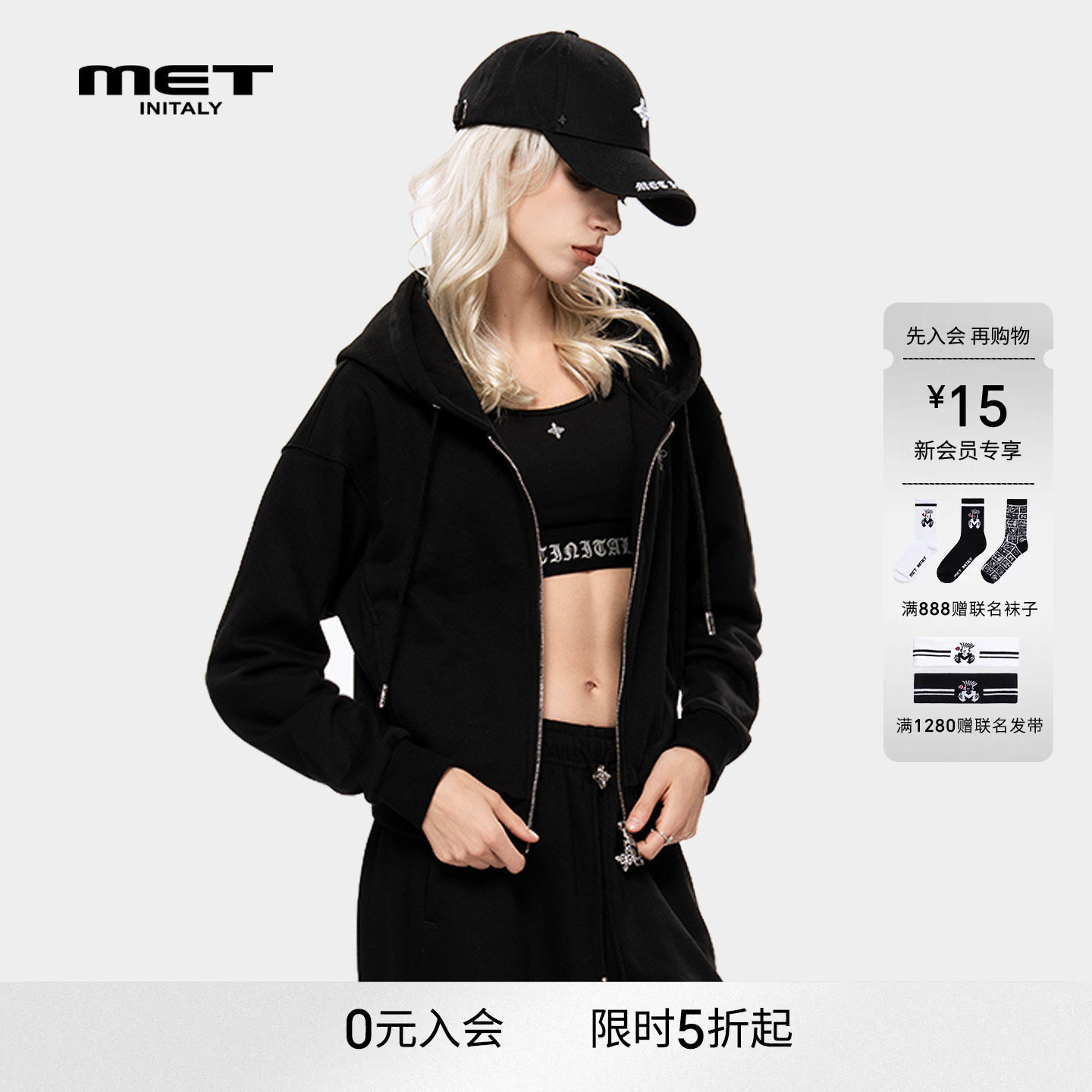 MET initaly麦特美式复古休闲短外套女早春新款休闲百搭上衣