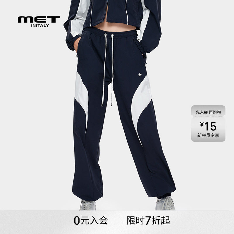 METinitaly夏季新款美式复古潮牌工装裤女休闲街头风长裤