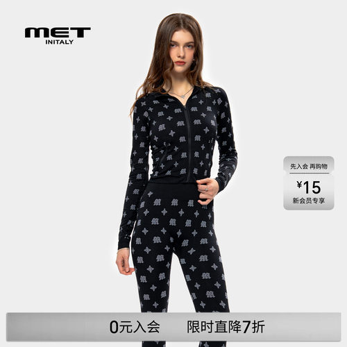 MET initaly麦特美式复古立领外套女早春新款休闲百搭夹克