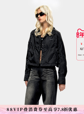 MET initaly麦特美式复古羽绒服女秋季新款休闲百搭短款外套