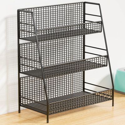 桌面置物架餐桌上零食架客厅水杯架子厨房台面调料多层杯子收纳架