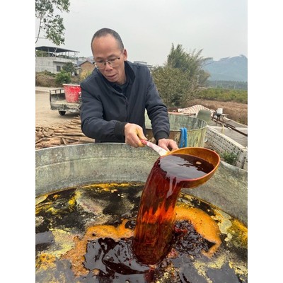 25KG果农自熬石硫茶剂27果园植保清园转色涂白