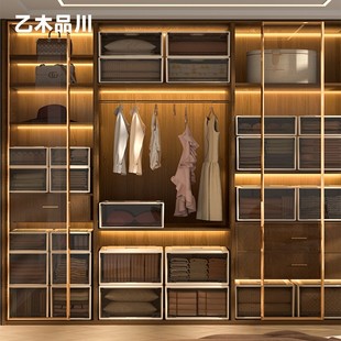 【乙木品川】全尺寸衣柜收纳箱抽屉式塑料衣物收纳盒家用储物整理