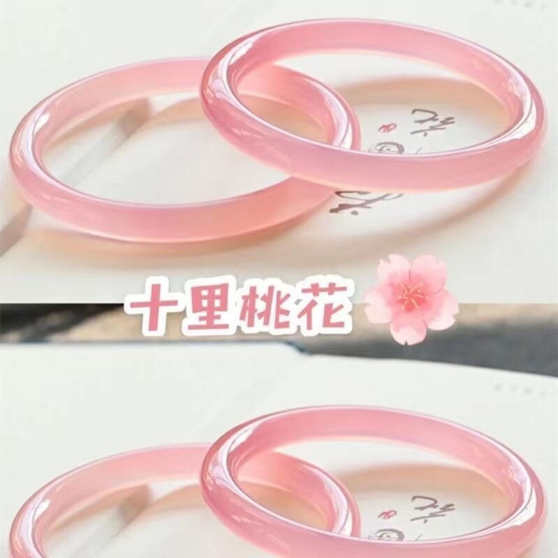 乌鸡叮当镯儿童手镯网红爆款荔枝冻叮当镯紫水晶镯子琉璃铃铛镯