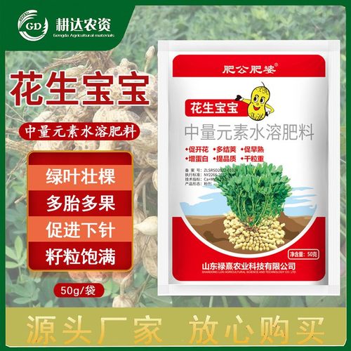 花生宝宝粒粒大蒜饱满绿叶壮棵颗粒饱满提高产量多肽加强型叶面肥