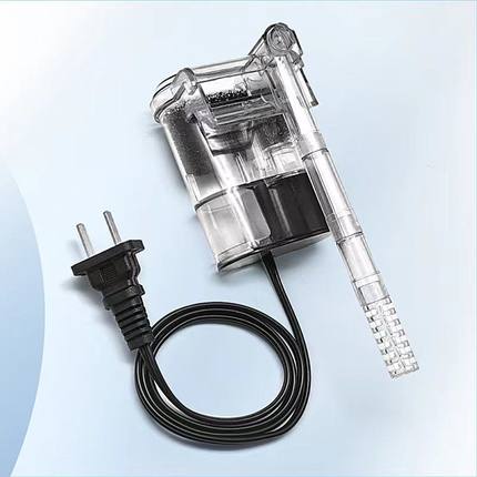 小鱼缸氧气泵过滤器一体迷你鱼缸过滤过滤器小型usb壁挂式瀑布循