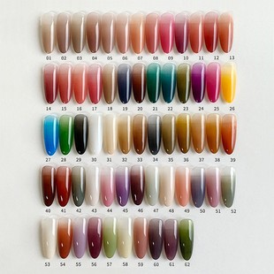 MC摩卡甲拍拍胶3in1单色晕染彩绘渐变蹭粉拍拍胶多功能甲油胶国风