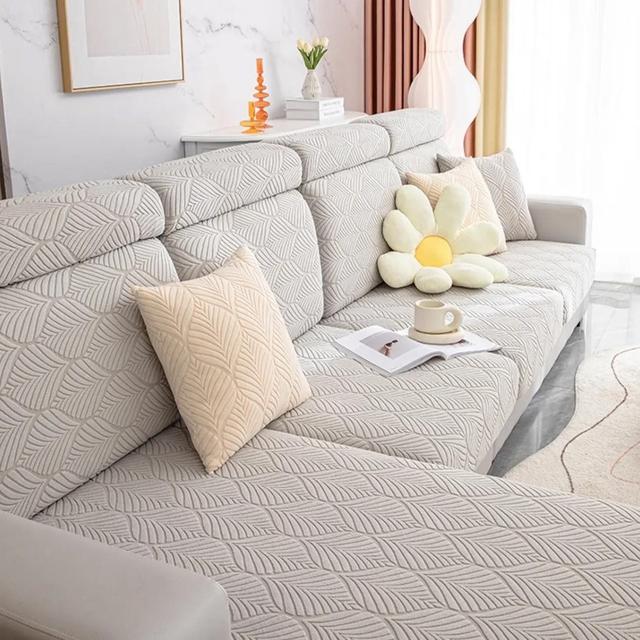叶荞四季通用型弹力沙发套全包加厚通用沙发套套罩防滑坐垫套防尘
