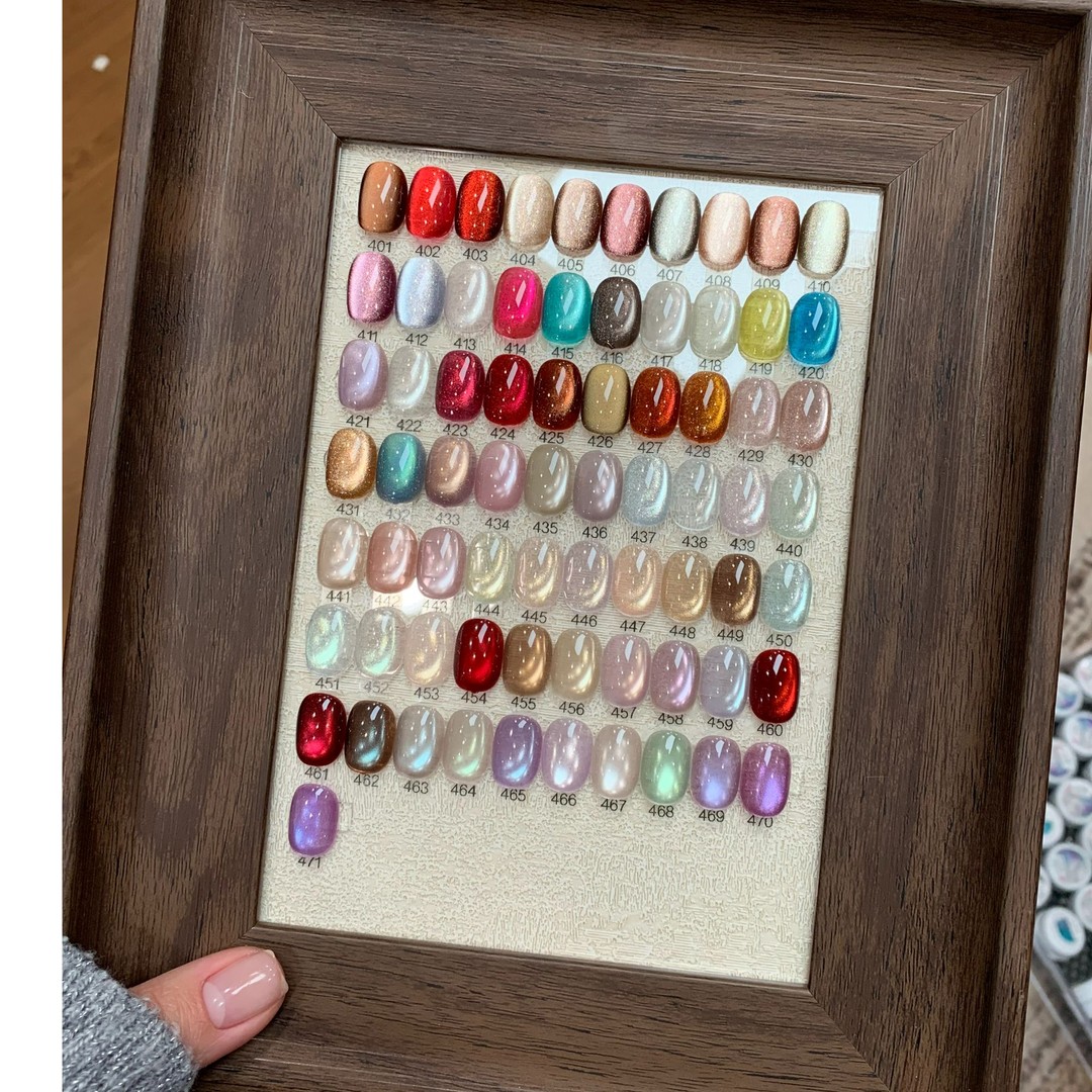 MIAMIX猫眼413~498甲油胶3g(不送磁石不送笔不试色)