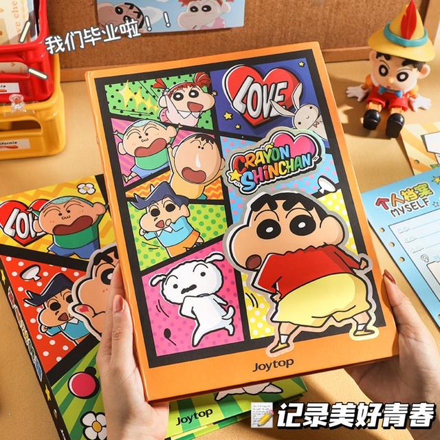 蜡笔小新同学录2025新款女生ins风高颜值小学生六年级毕业纪念册