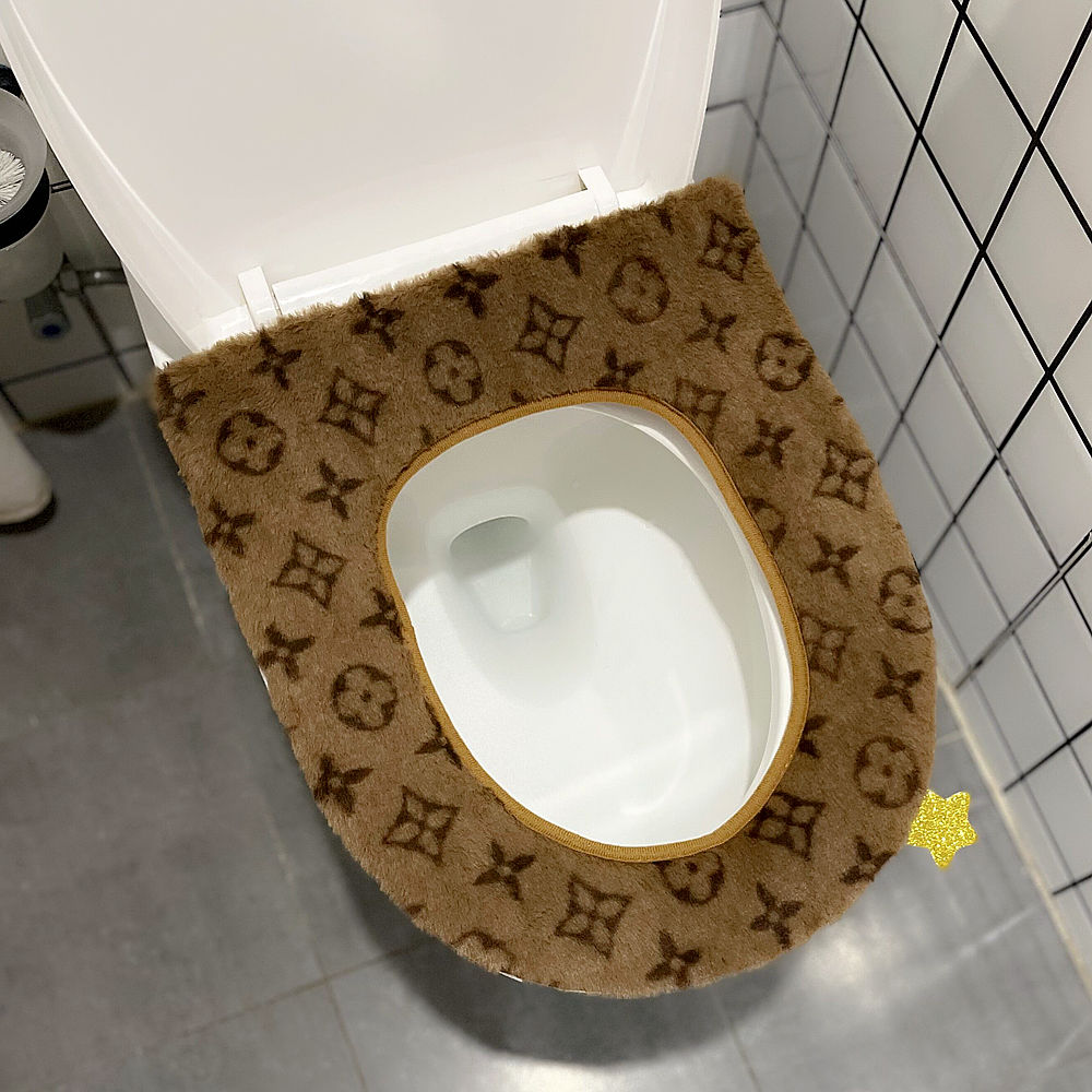 马桶垫随用随取秋冬季加厚坐垫坐便贴坐便器垫子家用粘贴式成