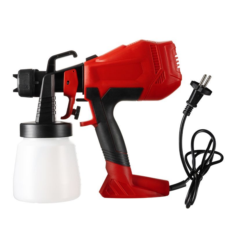 插电式电动喷漆枪彩钢瓦乳胶漆专用油漆喷涂工具小型便携式喷漆机