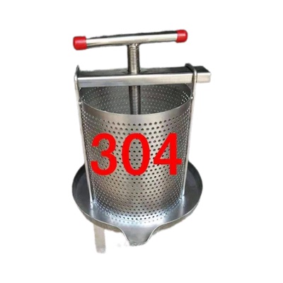 压蜜机304全不锈钢201榨蜜榨蜡机中蜂榨汁小型家用土蜂蜜压榨机