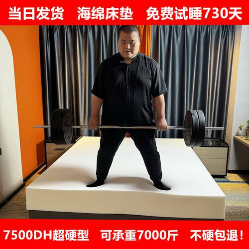 高密度海绵床垫家用学生宿舍加硬榻榻米炕垫可定制
