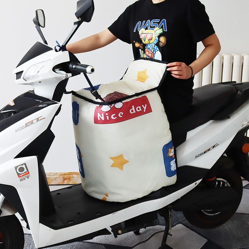 单独盖腿小挡风被电动车腿部三轮车分体式加厚冬季保暖摩托车电瓶