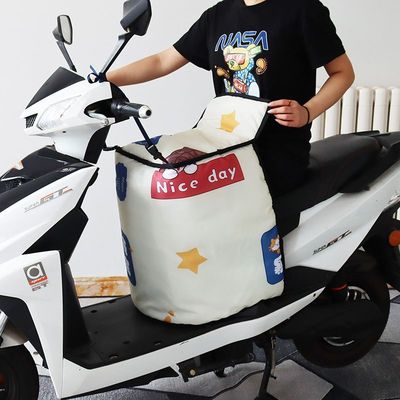 单独盖腿小挡风被电动车腿部三轮车分体式加厚冬季保暖摩托车电瓶