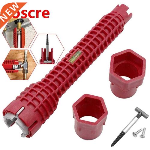 8 In 1 Basin Flume Wrench Faucet Sink Installer Plumbing Too