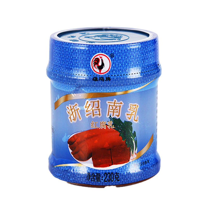新货致美斋浙绍南乳雄鸡牌南乳酱浙绍南乳绍兴红方豆腐乳腐乳汁老