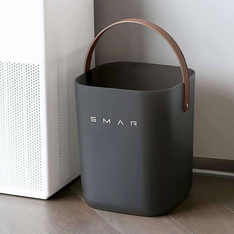 家用垃圾桶大容量轻奢厨房垃圾篓客厅厕所卫生间卧室带提手纸篓