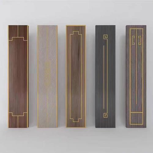 新中式电视背景墙实木烤漆护墙板客厅电视沙发法式床头木饰面免漆