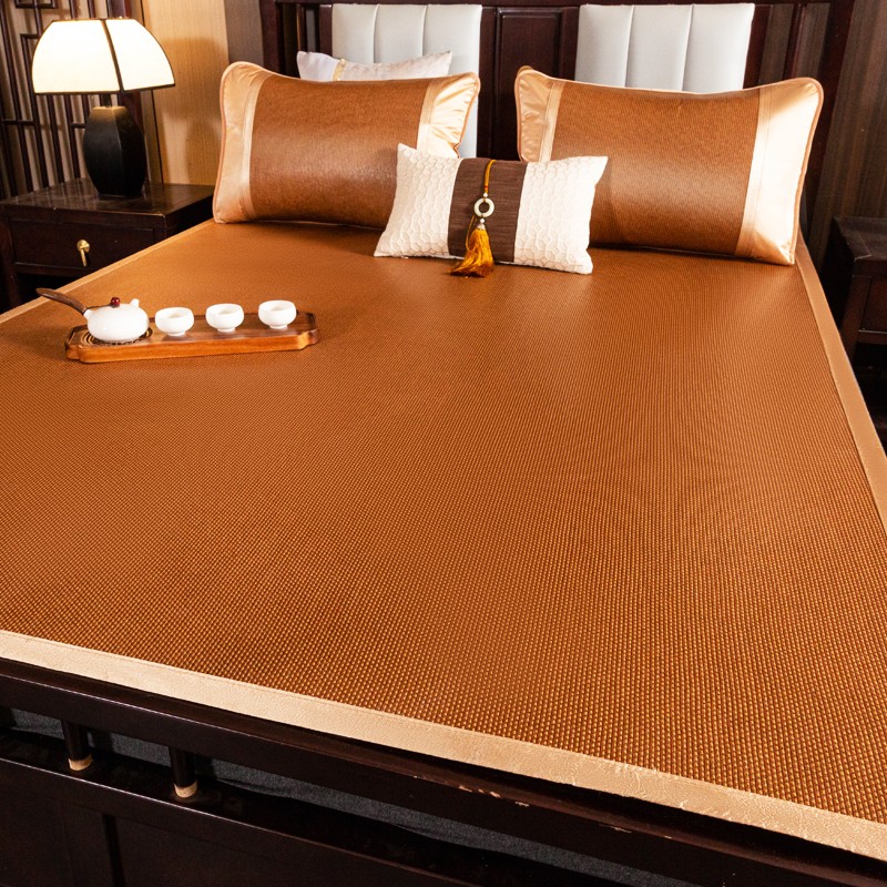 【大尺码统一价】凉席藤席三件套1.8米夏天双人家用可折叠席子1.5