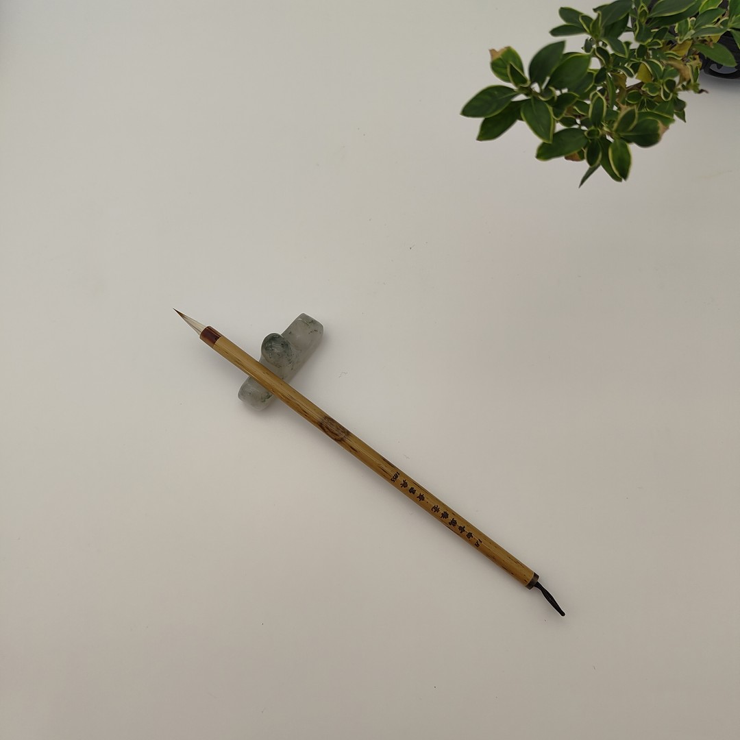 白雪鸡狼毫毛笔出锋1.8口径0.55写1-3厘米小行书书法练字瘦金小楷