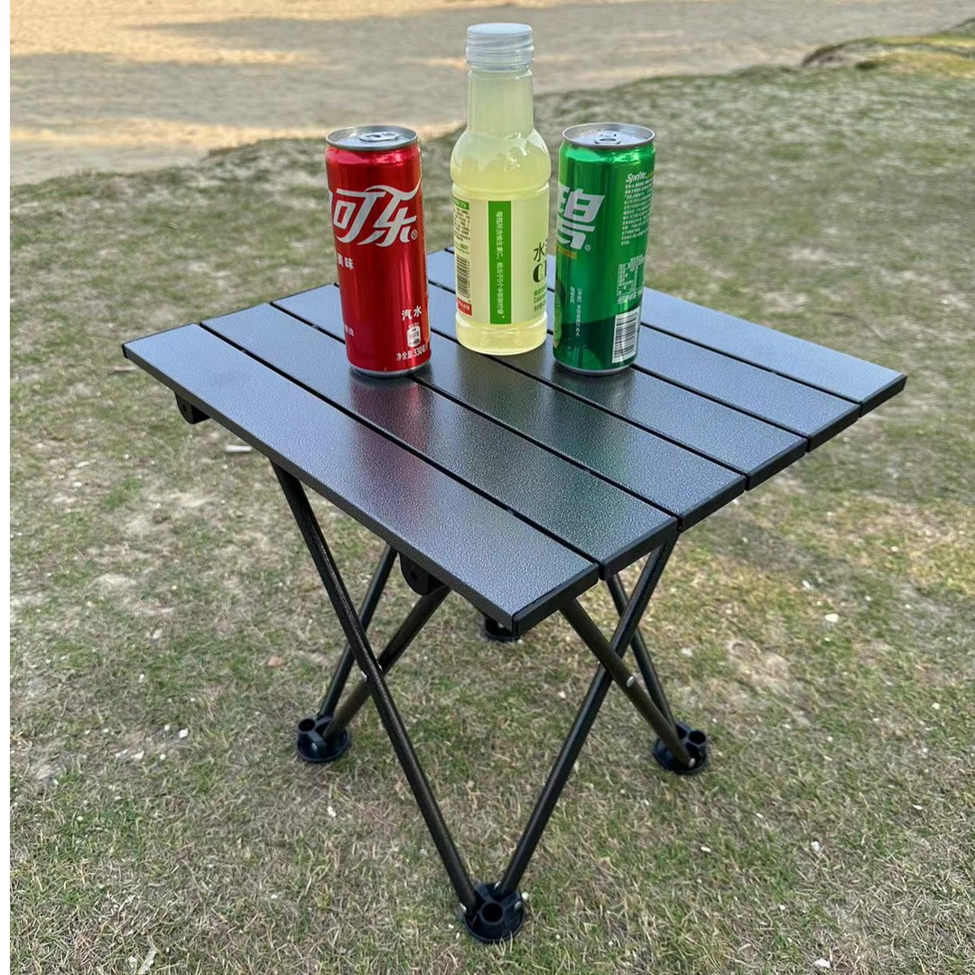 【铁桌】折叠桌蛋卷桌收纳方便便携式野餐可折叠产品户外露营桌