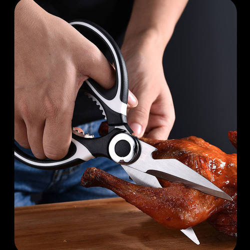 Stainless steel kitchen household scissors不锈钢厨房家用剪刀