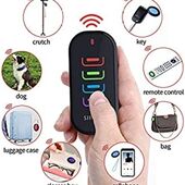 狗狗防丢定位器硅胶双遥控寻找器红外无线神器宠物外