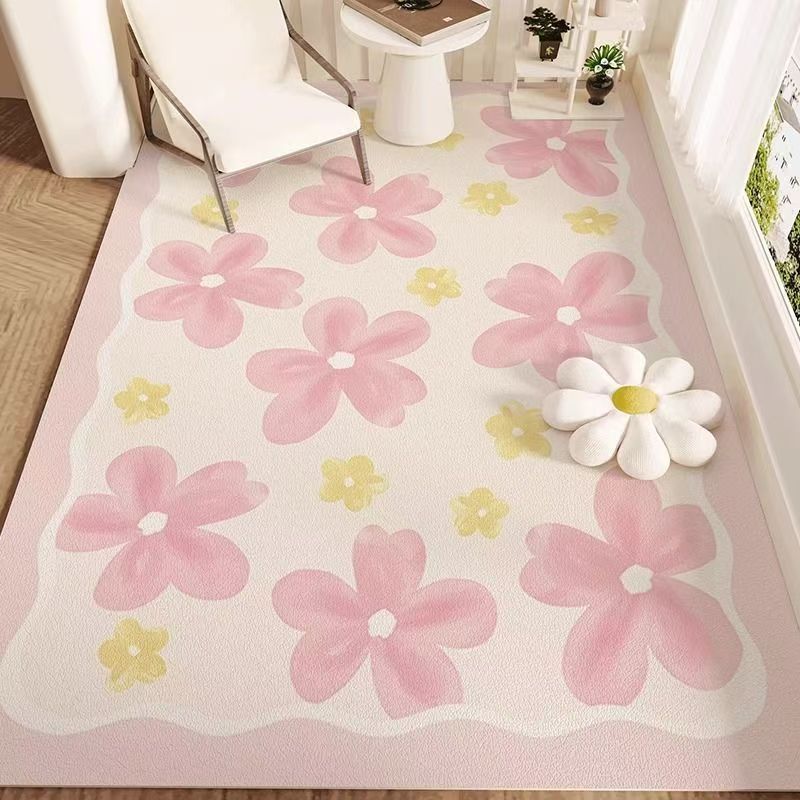 防潮防湿地垫小清新阳台垫防水防滑PVC地垫ins风易打理铺满阳台客