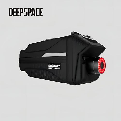 DEEPSPACE自行车后座包Q3碳纹硬壳鞍座包山地公路车尾包骑行装备