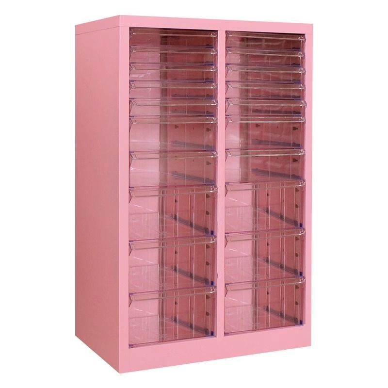 捏捏乐收纳神器a4文件柜吧唧盒曼谷子展示柜甲油胶抽屉式收纳柜