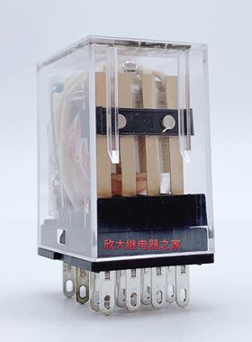 NNC68BL-4Z-24VAC(HH54PL)MY4NJ电流5A带灯JQX-18F欣大中间继电器