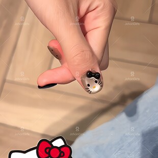 JohonGirls'/琴岛小嫚【黑皮Kitty】短款高级超显白猫眼手工穿戴