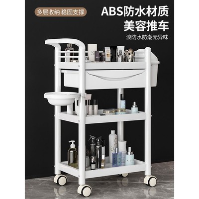 美容小推车美容院专用仪器车小气泡可移动置物架手推医疗工具车