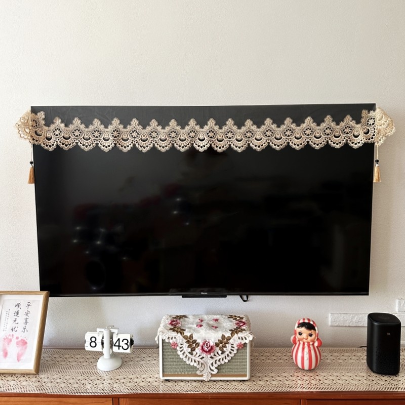 151ks（40*180cm）电视机盖巾桌旗香槟金