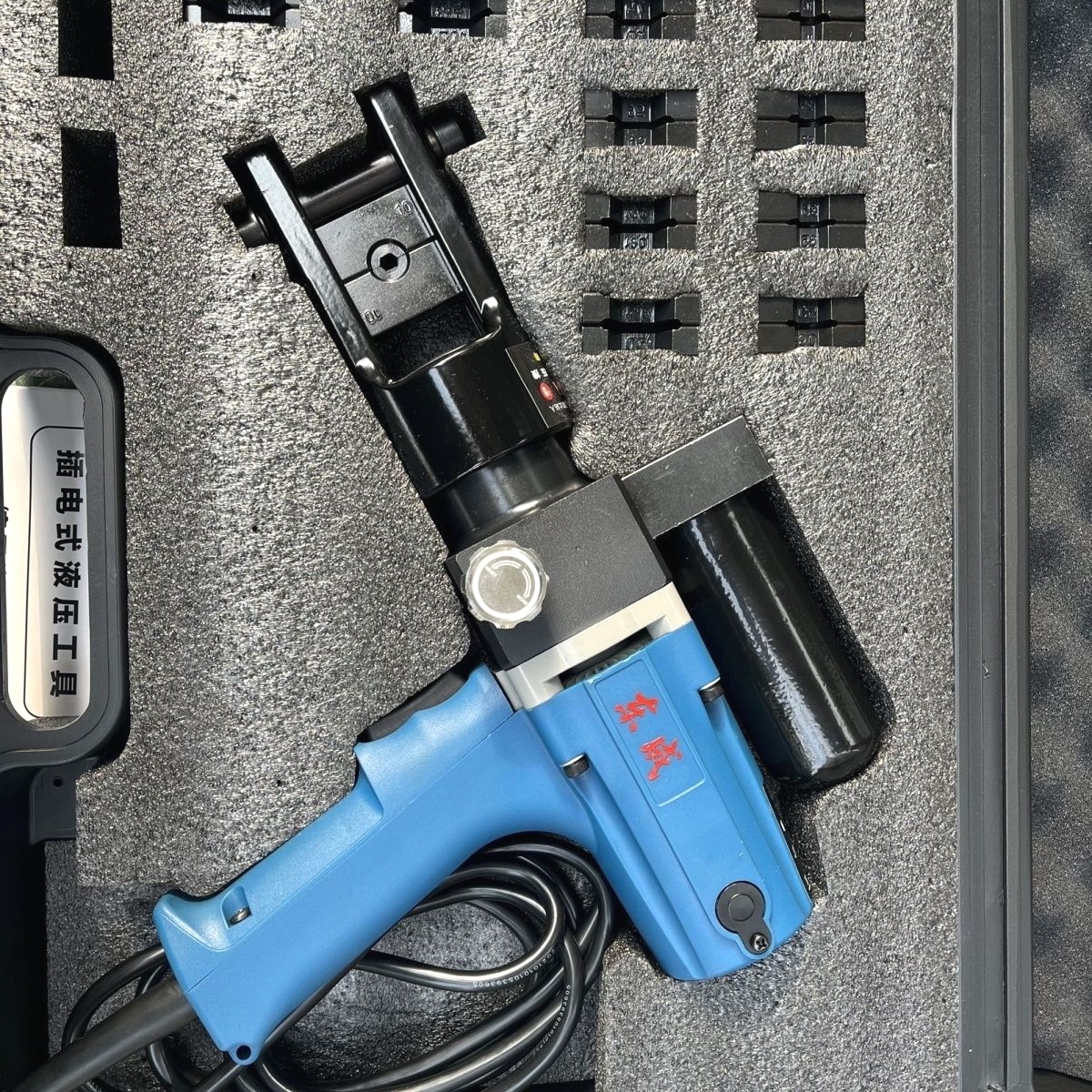 电动液压钳插电式压线钳10-300平方铜鼻子压接钳轻巧便携东城电机