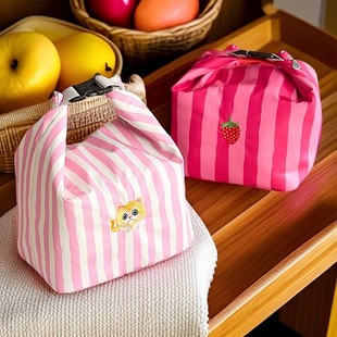 上班族保温饭盒袋加厚手提袋便当盒饭袋外出饭盒袋子便当袋早餐包