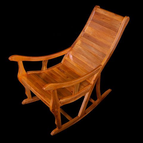 实木躺椅全实木摇椅老式摇摇椅2025新款可躺两用摇椅老人可坐摇椅