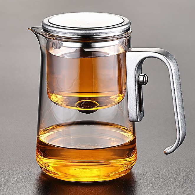 玻璃磁吸无杆飘逸杯茶水分离泡茶壶高档懒人泡茶器家用过滤冲茶器
