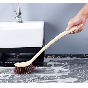 硬毛刷超硬耐用地刷长柄硬毛刷子浴室刷洗神器瓷砖缝隙去死角清洁