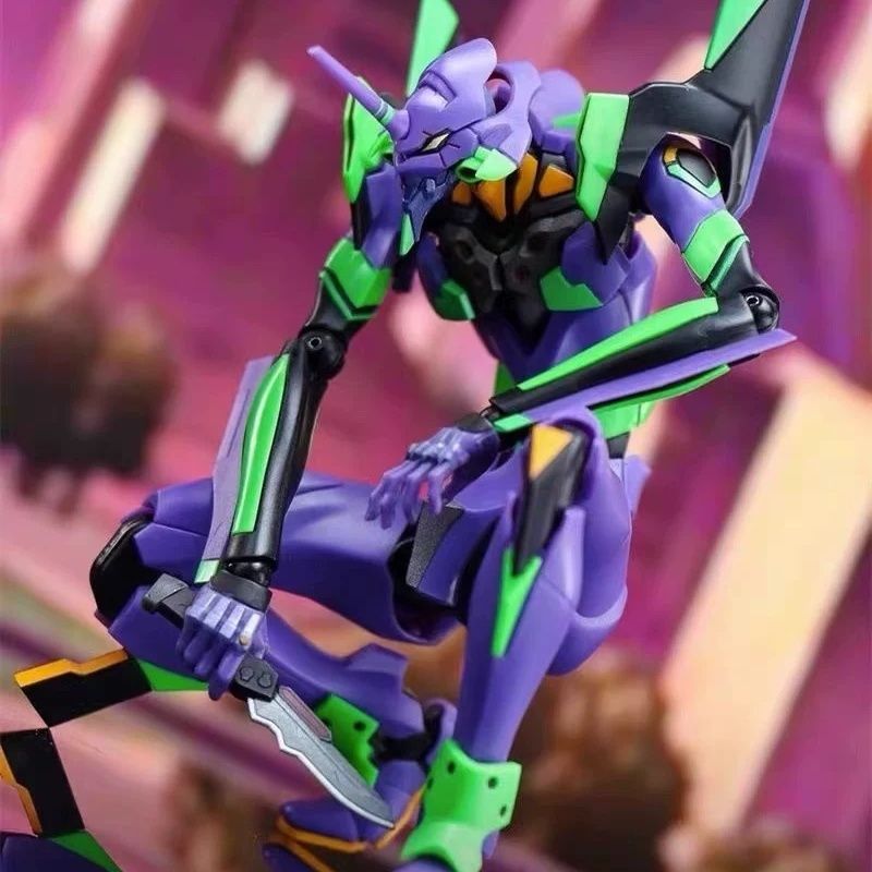 福音战士eva合金关节初号机可动最终号机新世纪周边模型玩具手办