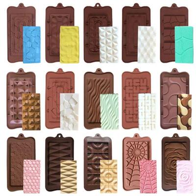 Multi-style Irregular Silicone Chocolate Baking Mold Porous
