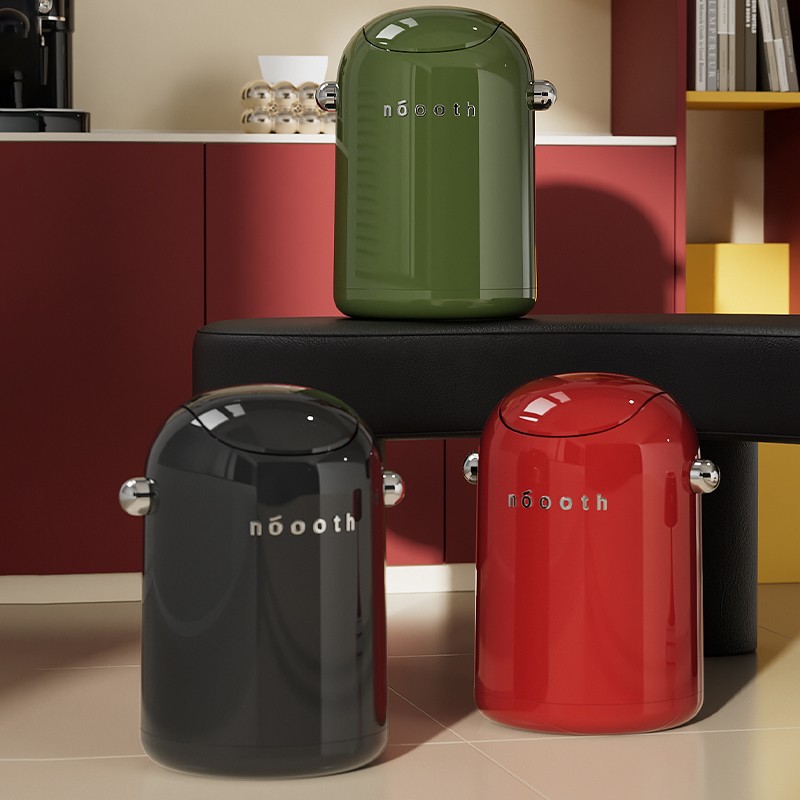 诺室瓦力摇盖客厅垃圾桶卧室家用厨房厕所卫生间翻盖办公室高颜值