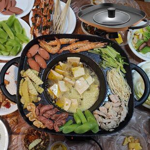 插电贵州烙锅罗锅电烧烤炉家用烤肉盘火锅烧烤一体锅煎锅油炸洋芋