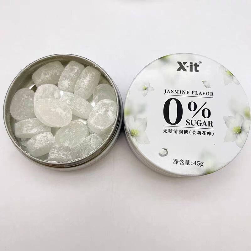 xit无糖薄荷糖清润糖清口含片口气清新糖0糖0卡薄荷糖果